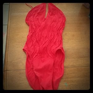 Red Swimsuit